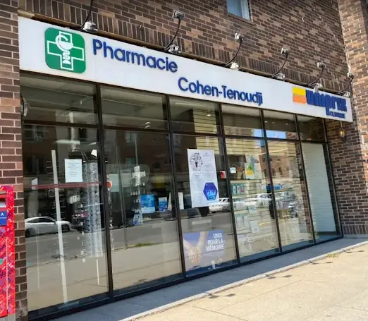 Extérieur de la pharmacie